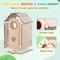JMMICO Paint Your Own Bird Houses, Wooden Painting Crafts Kits for Kids, Wooden Woodpecker Doorbell & DIY Bird House for Outside, Arts and Crafts for Kids Ages 8-12, Gifts for 8-12 Year Old Girls and Boys